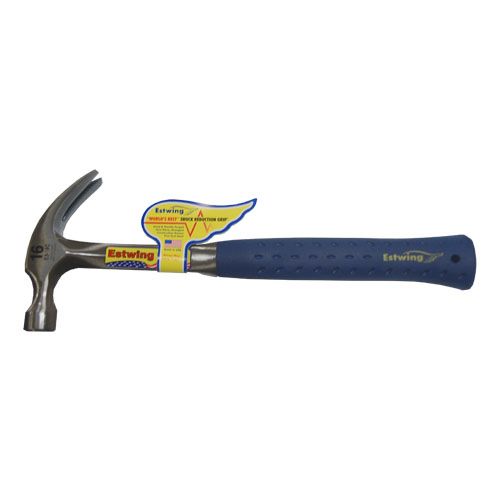 16oz CURVED CLAW HAMMER NYLON VINYL GRIP